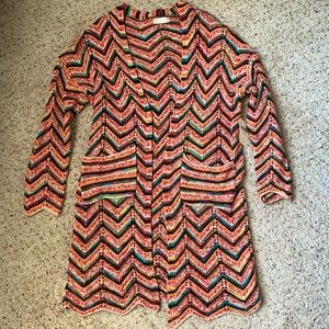 🚫SOLD🚫Altar’d State Rainbow Knit Cardigan NWT
